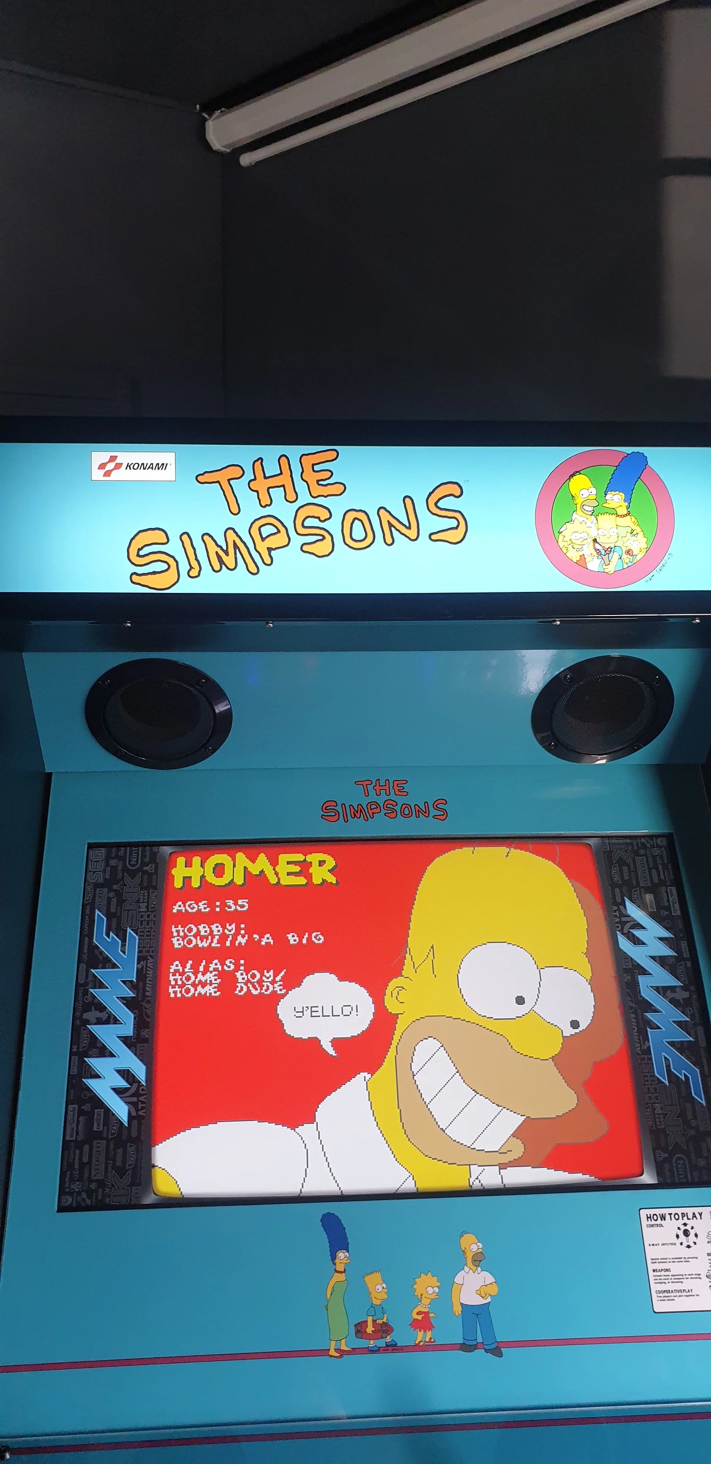 Simpsons Arcade Machine - 15,000 games Simpsons Style Arcade