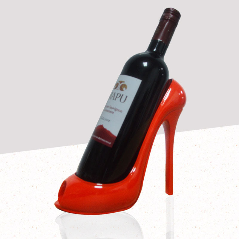 High Heel Shoe Wine Bottle Holder - 4 Colours