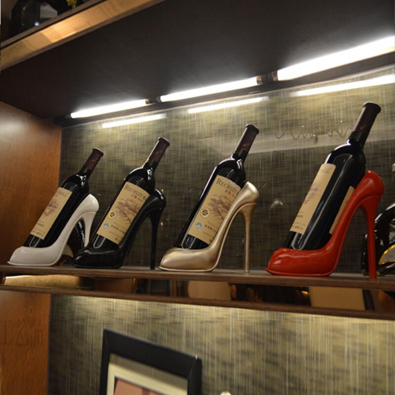 High Heel Shoe Wine Bottle Holder - 4 Colours