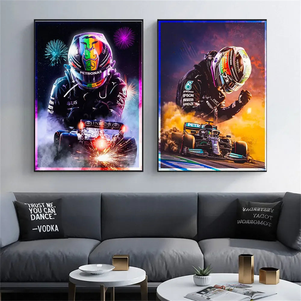 Motor Sport Racing Wall Art