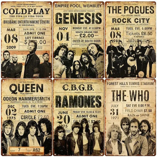 Rock Music Metal Poster