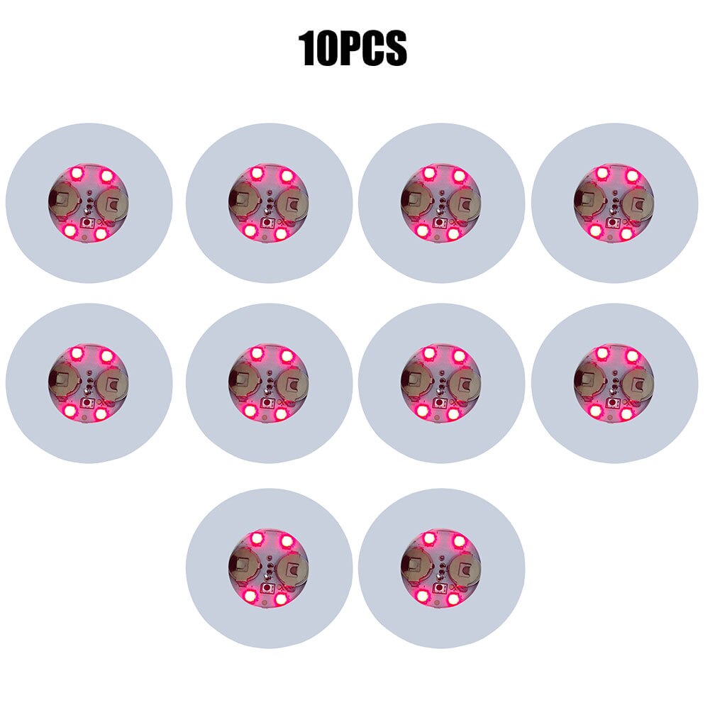 LED Drinks Coasters/Bottle Lights - 10 Pack