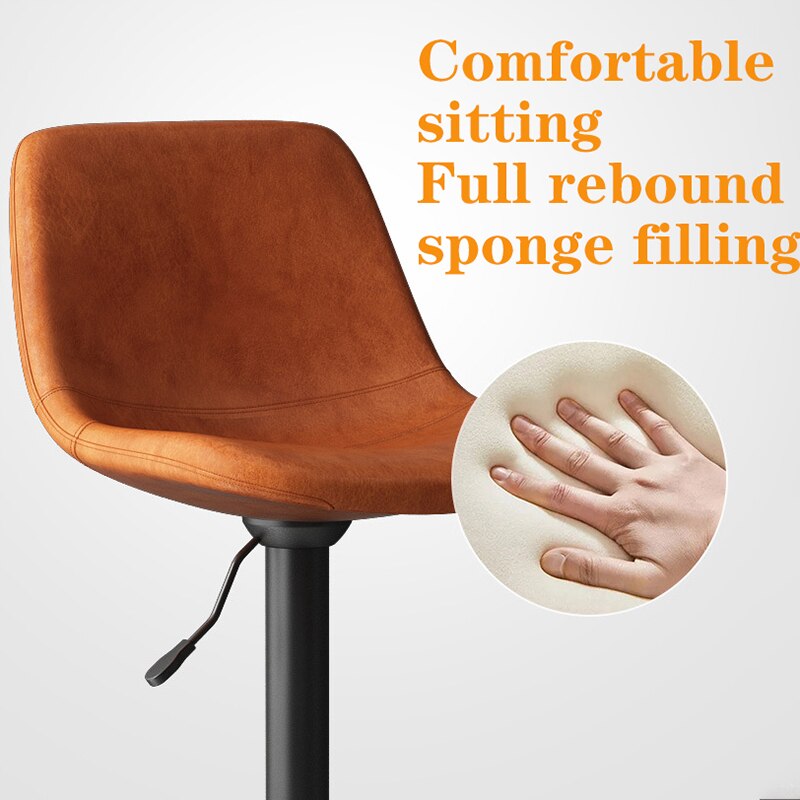 Modern Swivel Barstool - 6 Colours Available