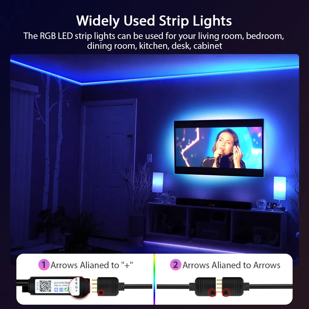 LED Strip Lights RGB 5050