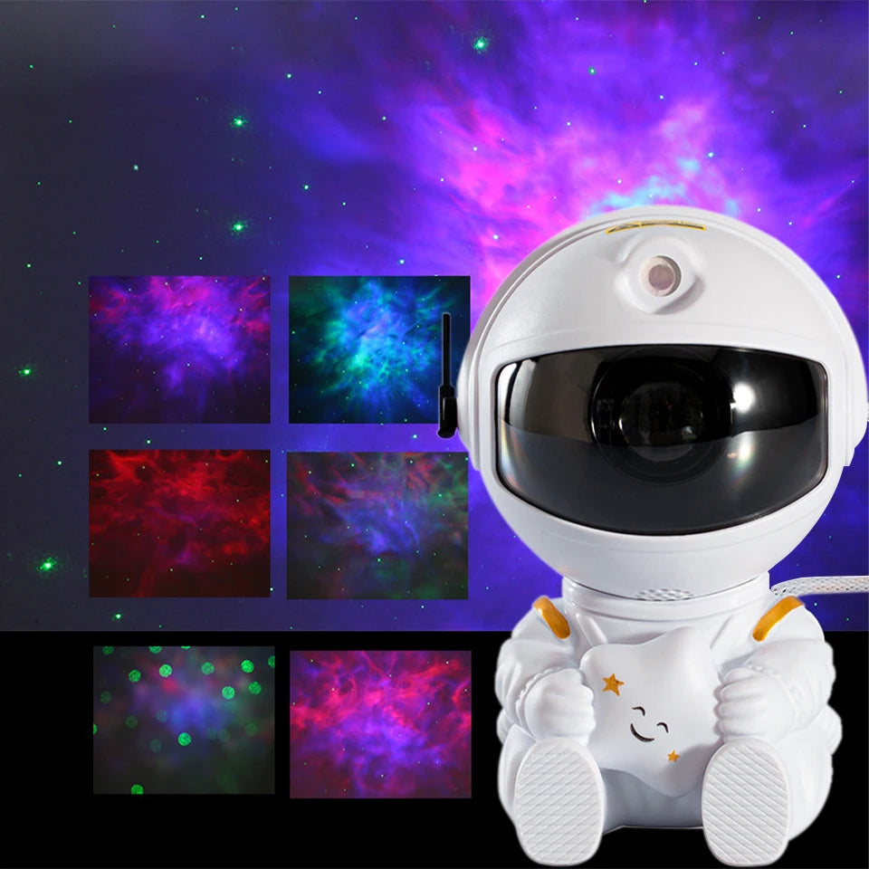 Astronaut Galaxy Projector Night Light