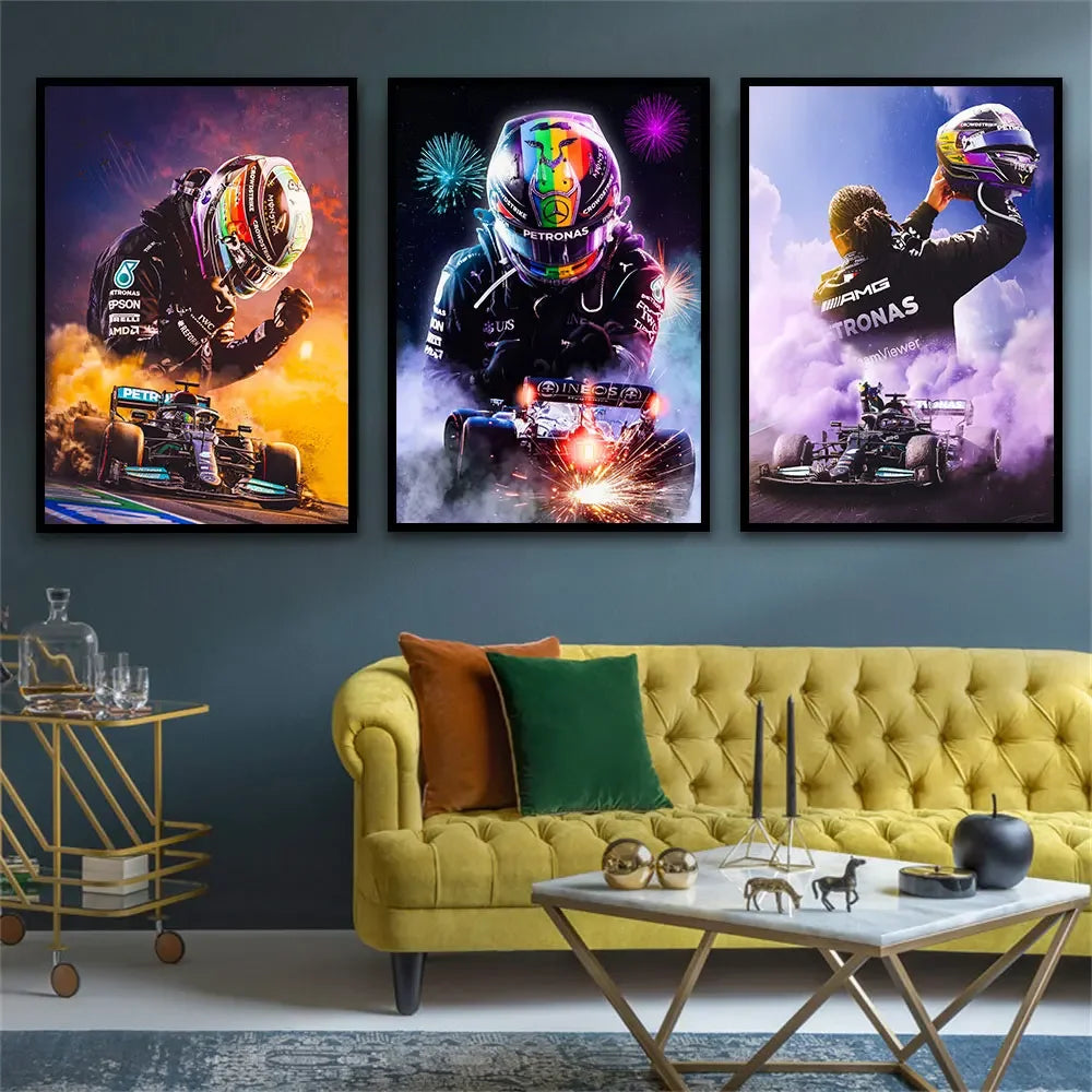 Motor Sport Racing Wall Art