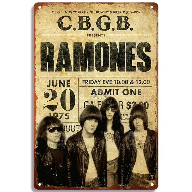 Rock Music Metal Poster
