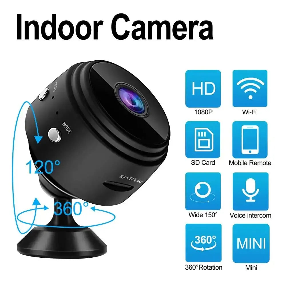 A9 WiFi Mini Camera Recorder Security Monitoring Wireless Video Mini Camera Recorder Voice Camera Smart Home For Infants