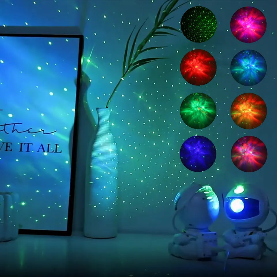 Astronaut Galaxy Projector Night Light