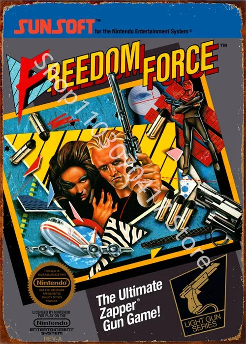 Retro Game Poster