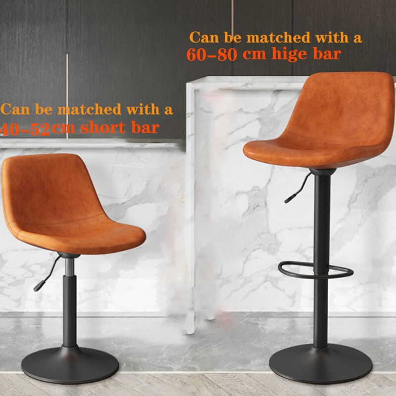 Modern Swivel Barstool - 6 Colours Available