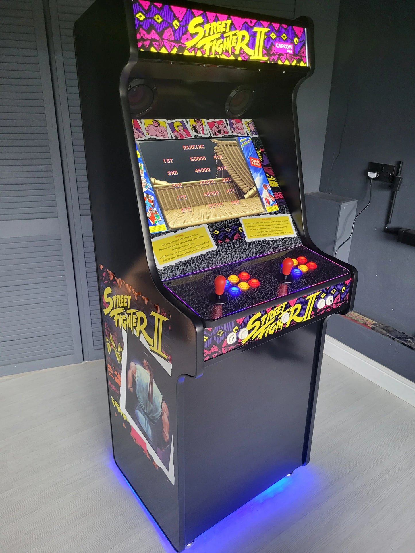 Street Fighter Arcade Machine - 15000+ Retro Styled Games