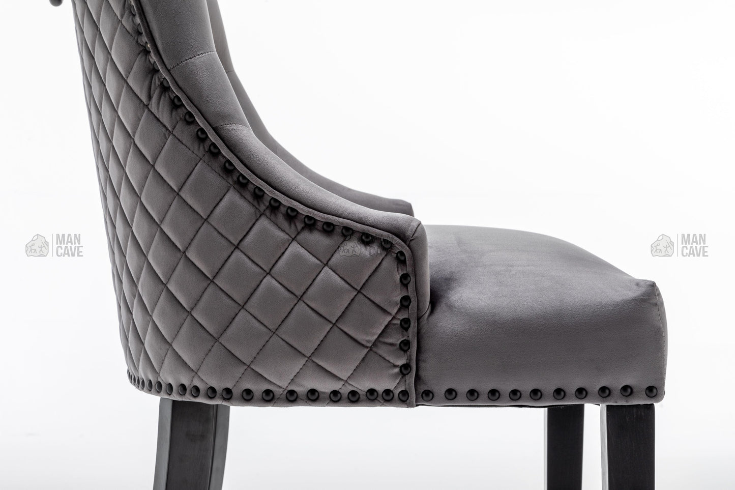 Cambridge Dining Chair - Dark Grey - mancavesuperstore