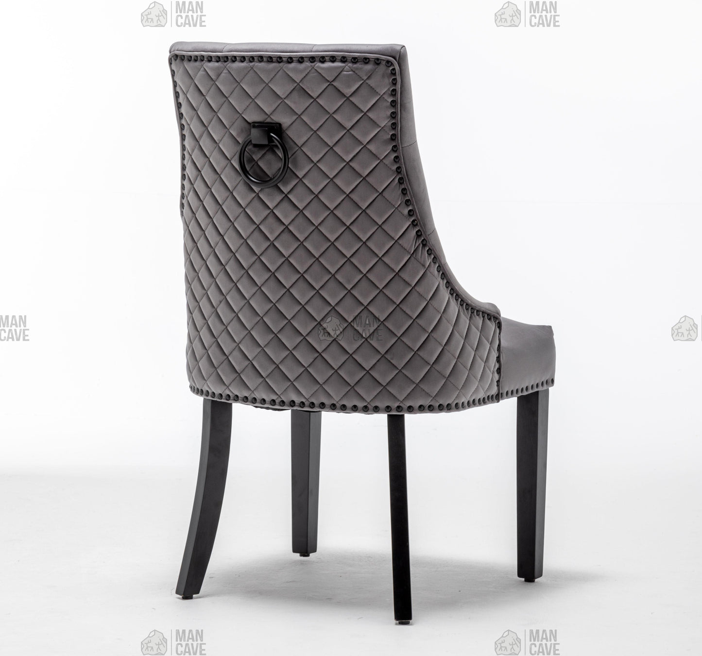 Cambridge Dining Chair - Dark Grey - mancavesuperstore