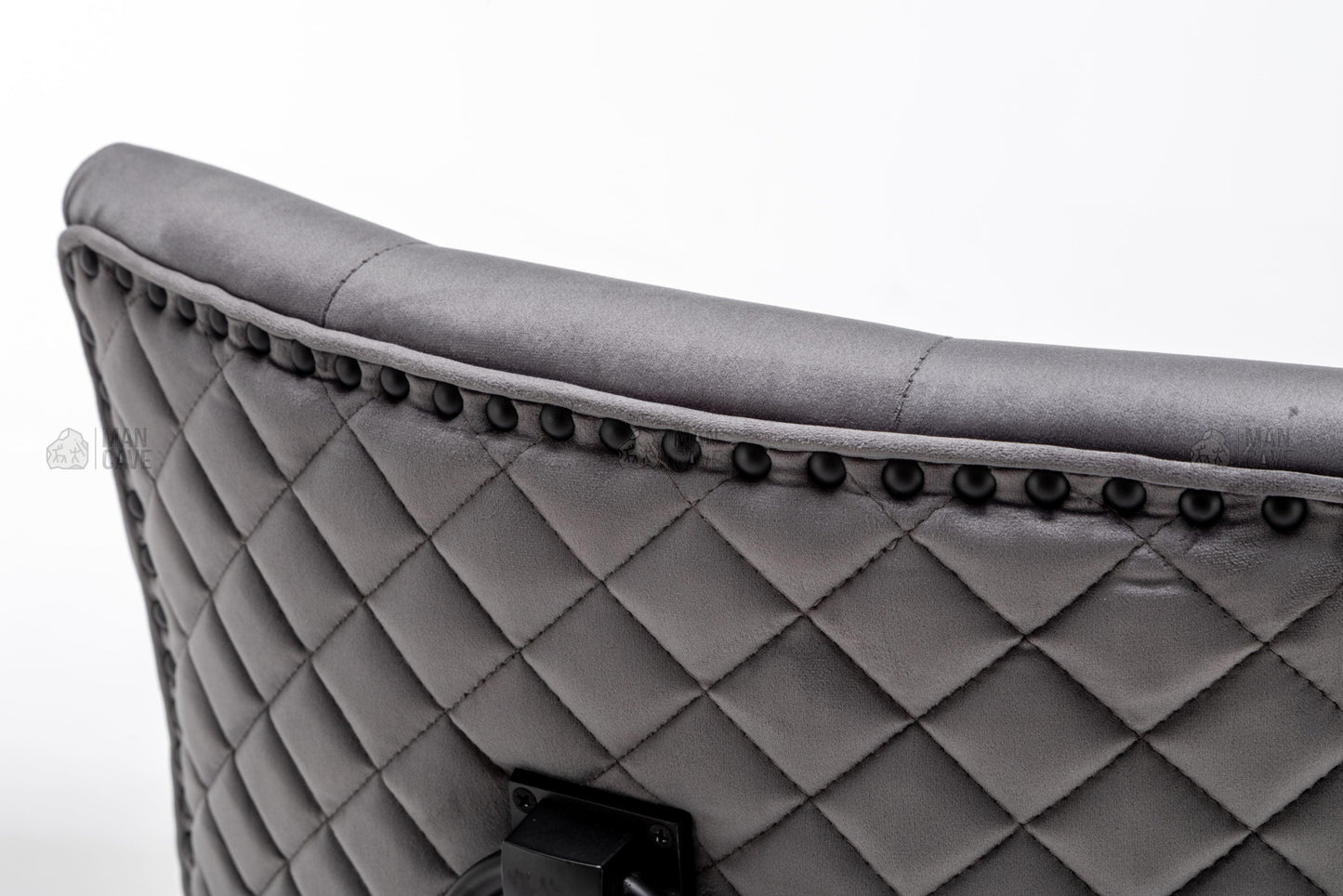 Cambridge Dining Chair - Dark Grey - mancavesuperstore