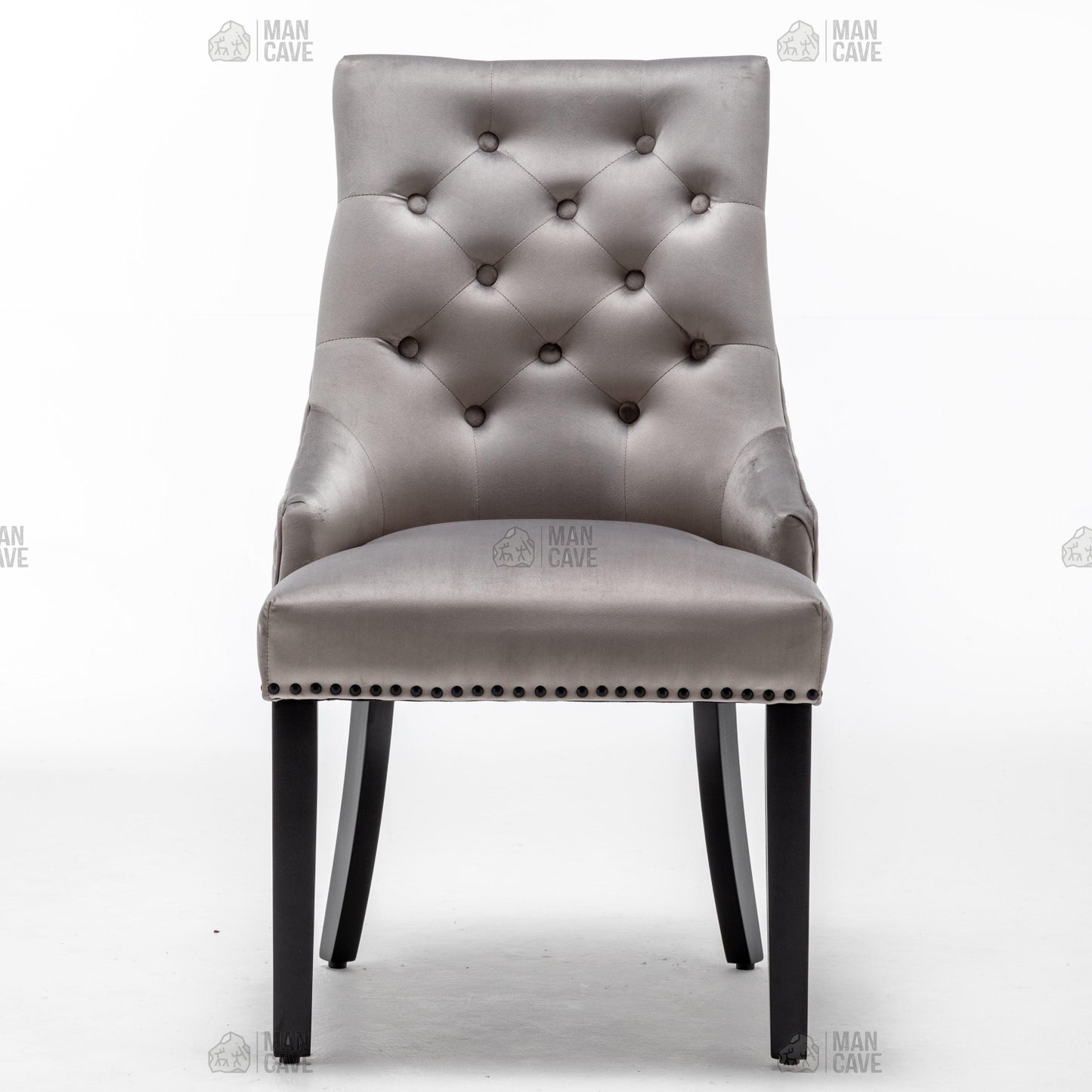 Cambridge Dining Chair - Light Grey - mancavesuperstore