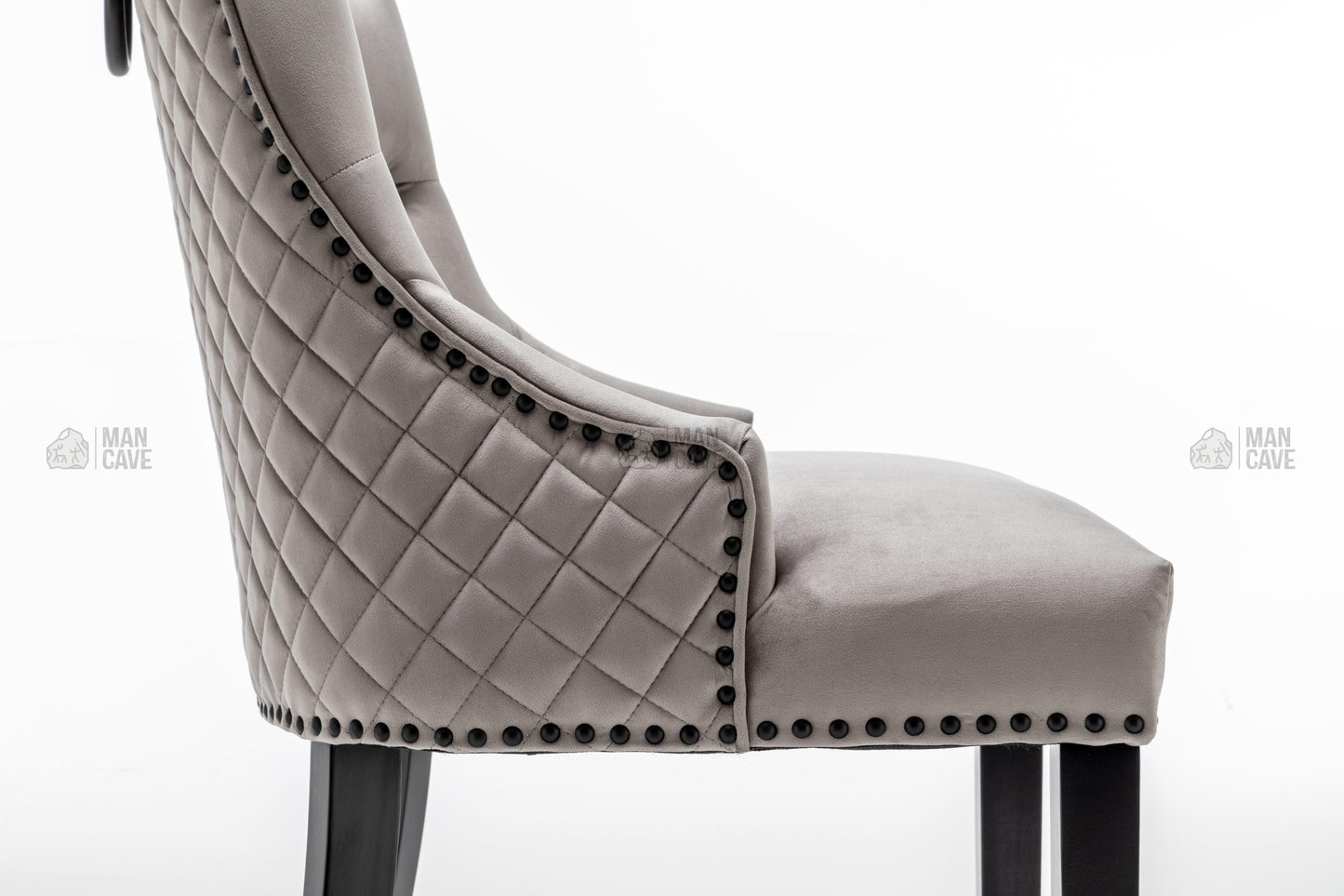 Cambridge Dining Chair - Light Grey - mancavesuperstore