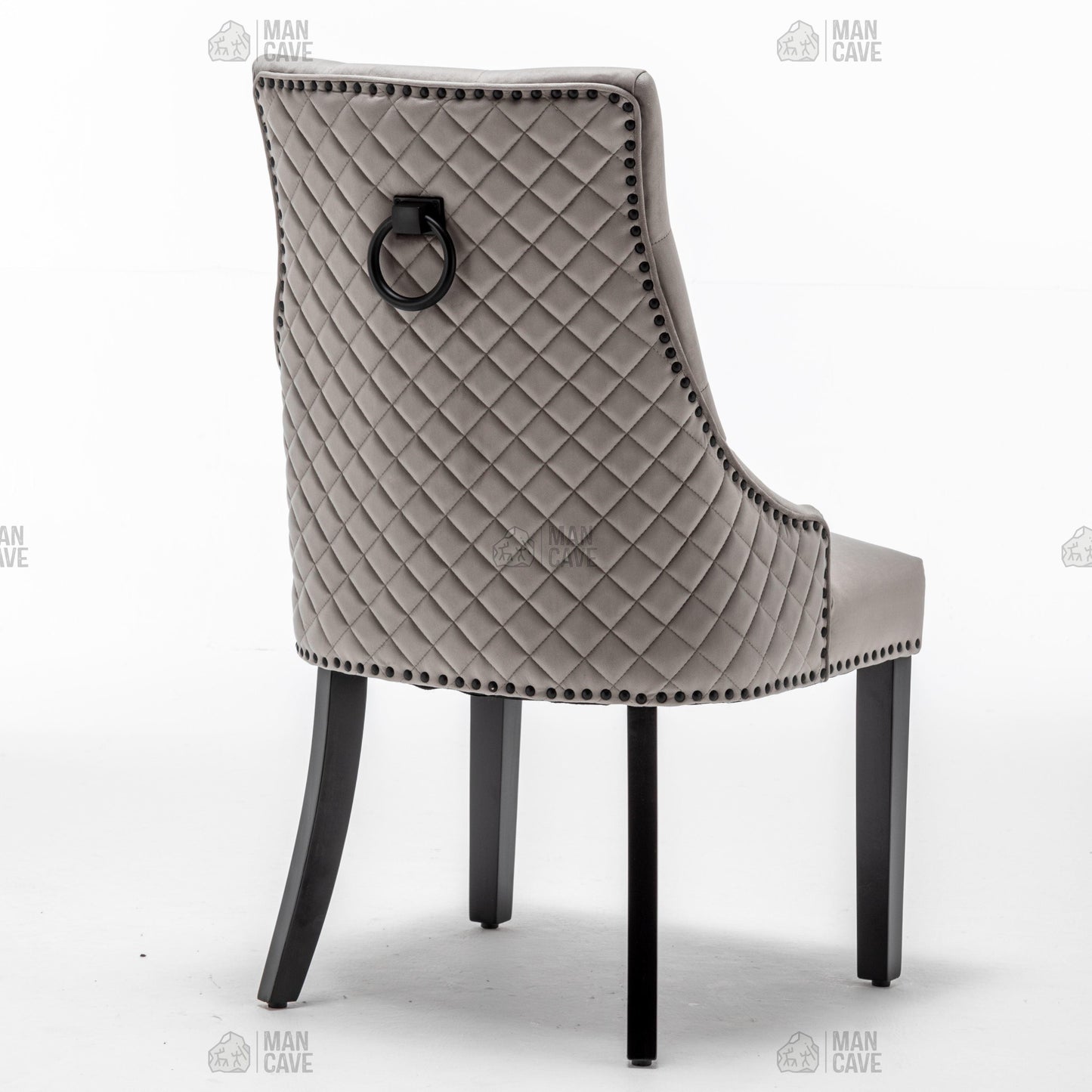 Cambridge Dining Chair - Light Grey - mancavesuperstore