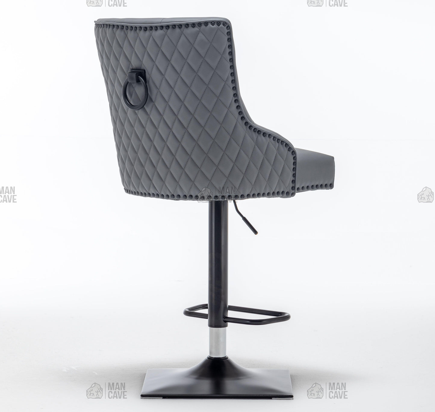 Elizabeth Barstool - Grey - mancavesuperstore