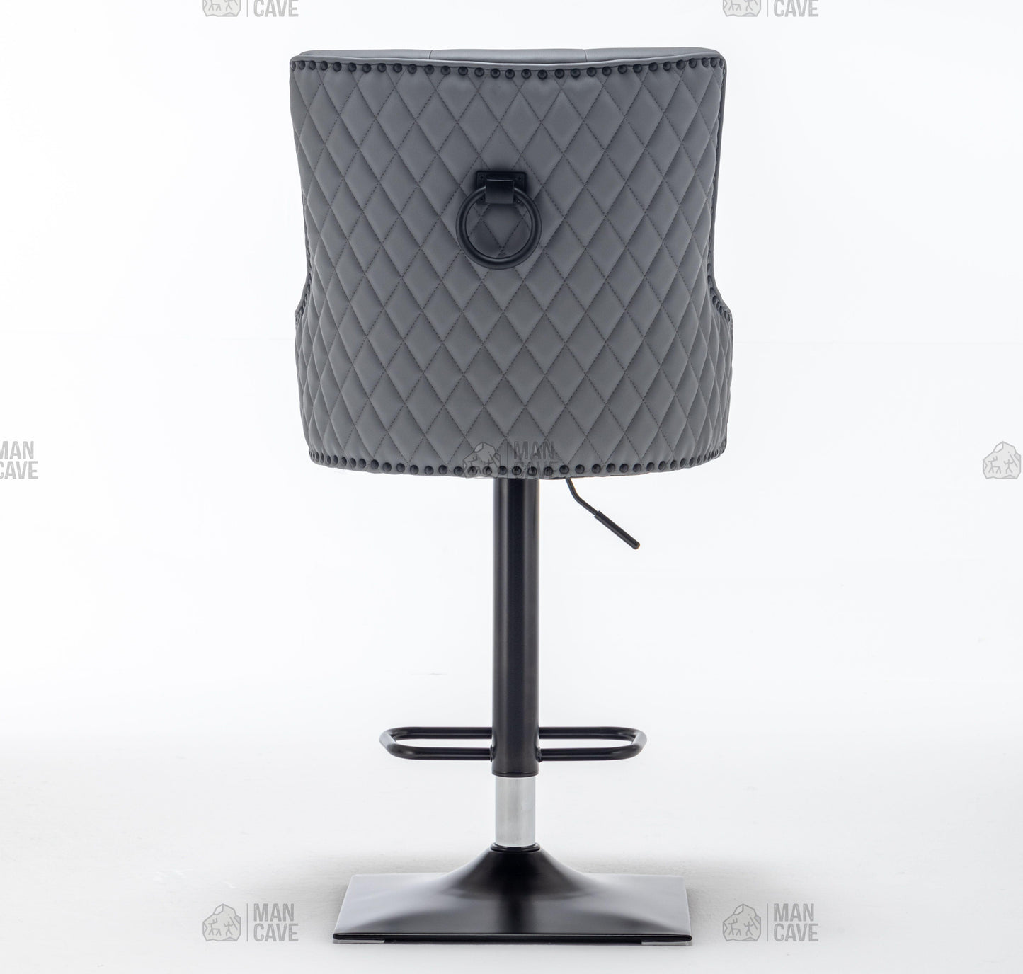 Elizabeth Barstool - Grey - mancavesuperstore