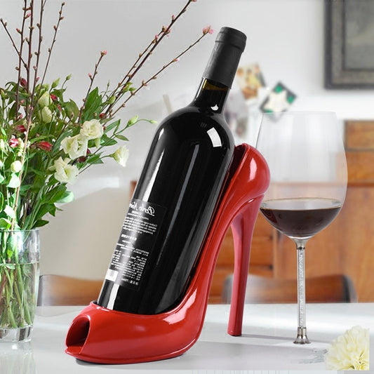High Heel Shoe Wine Bottle Holder - 4 Colours