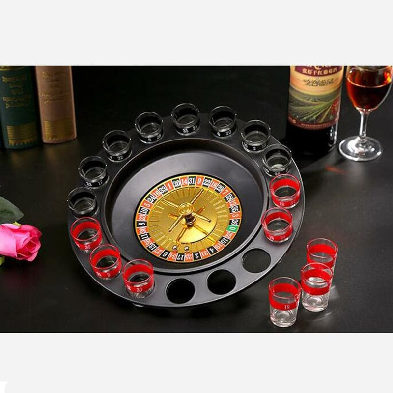 Roulette Shots Party Game