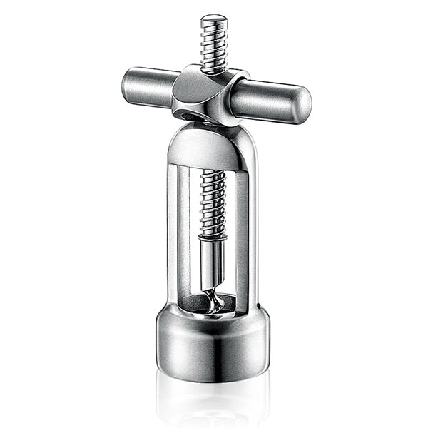 Industrial Style Corkscrew Wine Bottle Opener