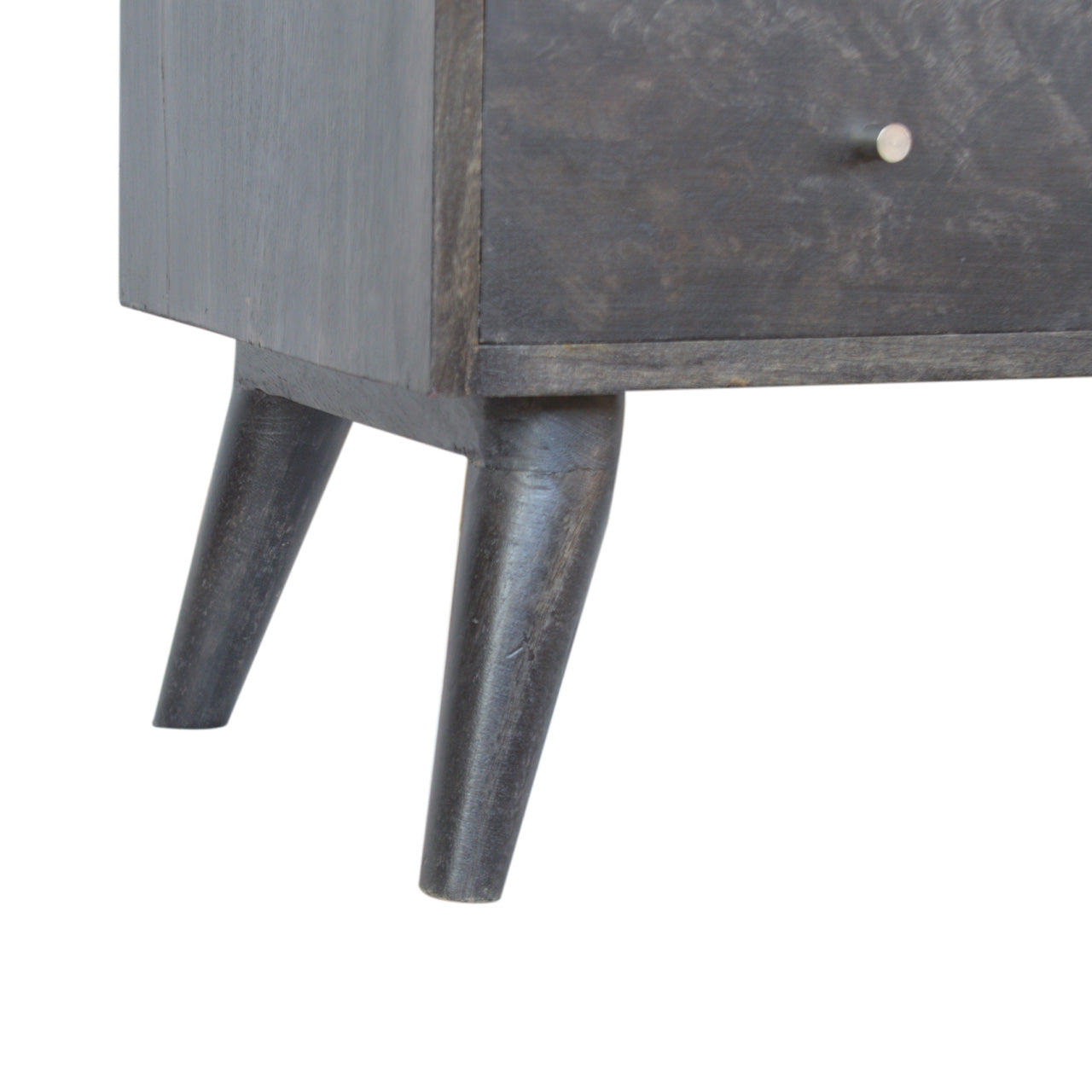 Ash Black Contemporary Entertainment Unit - mancavesuperstore