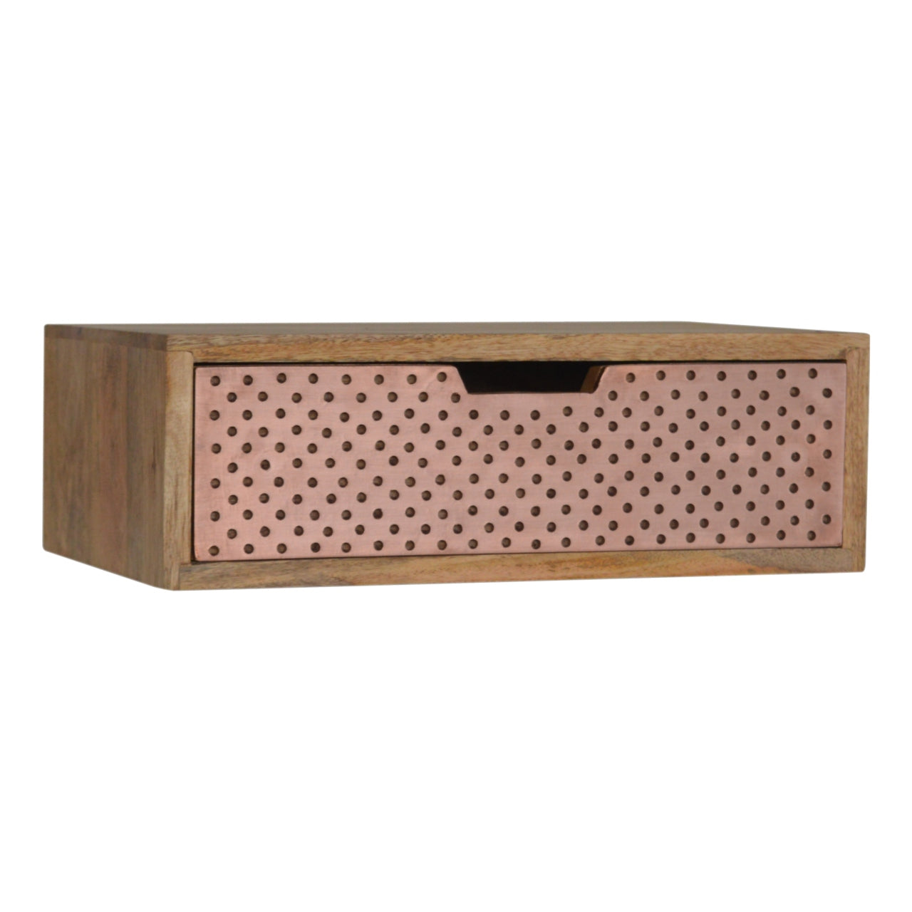 Wall Mounted Copper Floating Drawers - mancavesuperstore