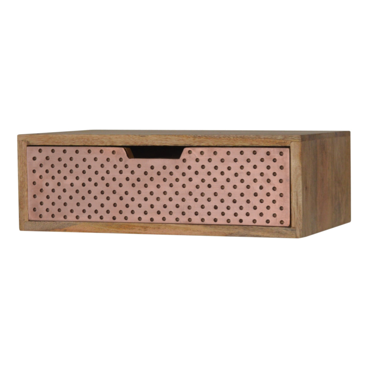 Wall Mounted Copper Floating Drawers - mancavesuperstore