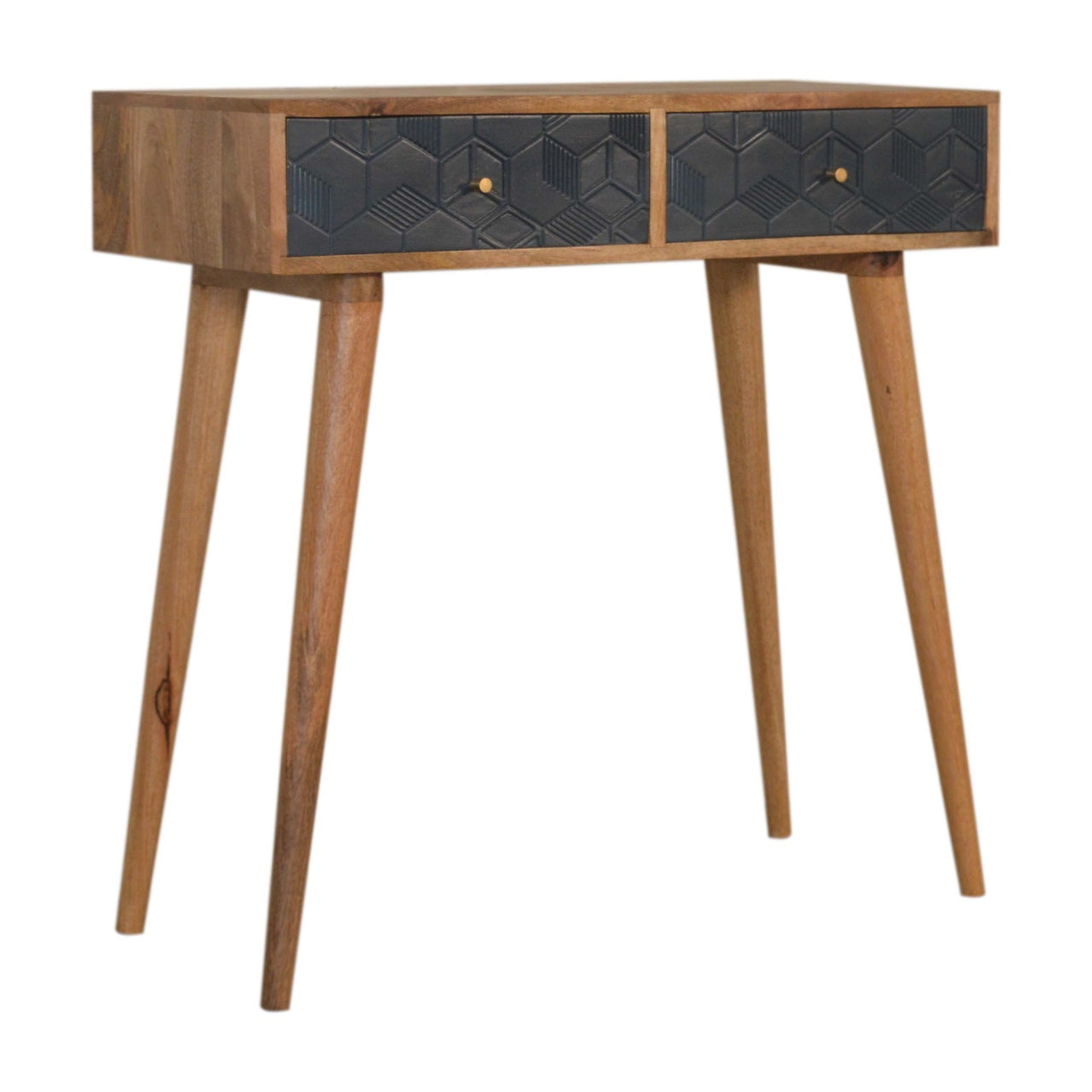 Acadia Navy Coloured Console/Side Table - mancavesuperstore