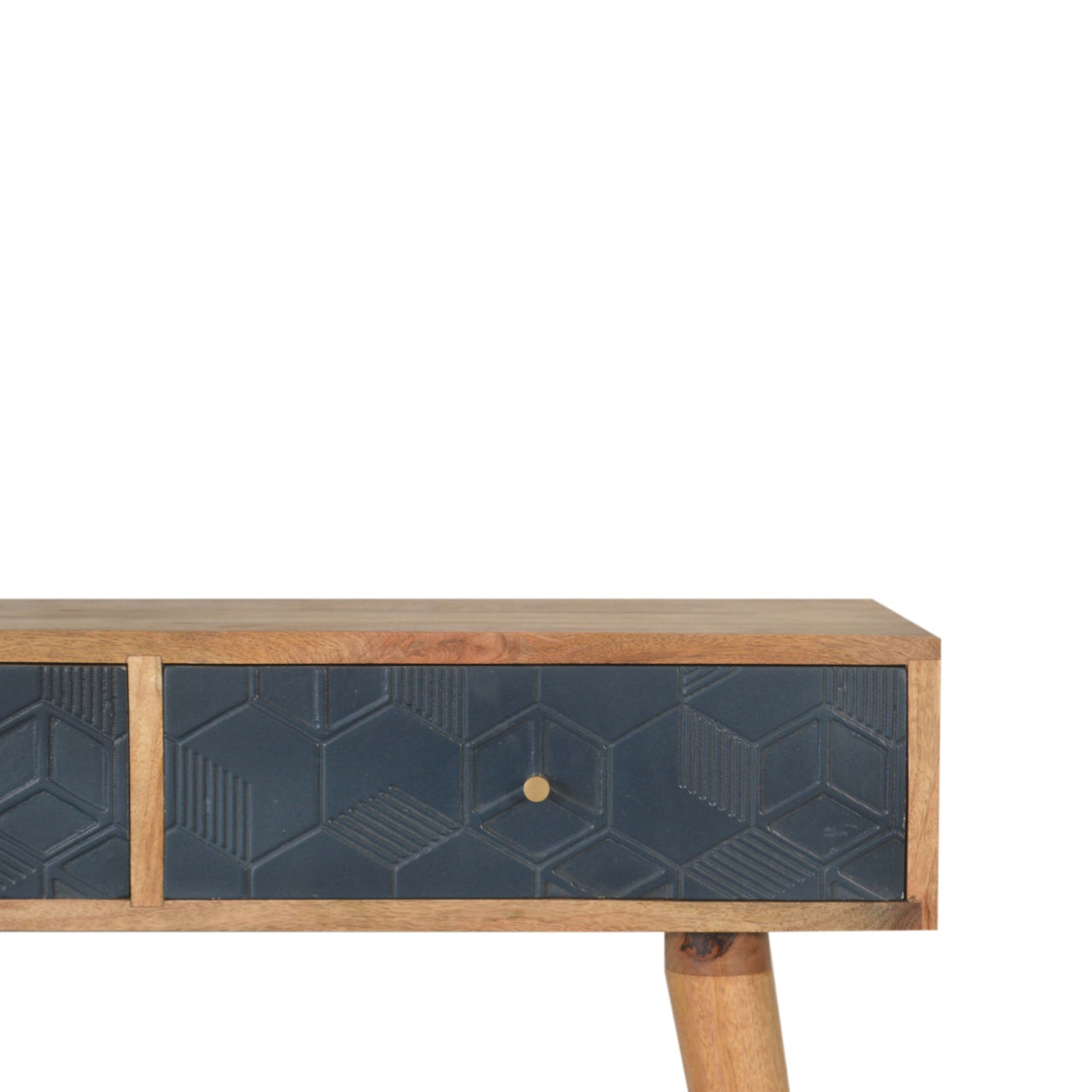 Acadia Navy Coloured Console/Side Table - mancavesuperstore
