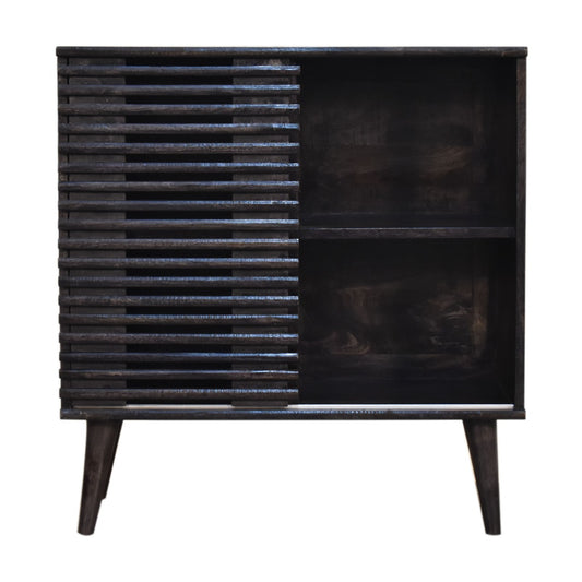 Black Ash Kobe Cabinet - mancavesuperstore