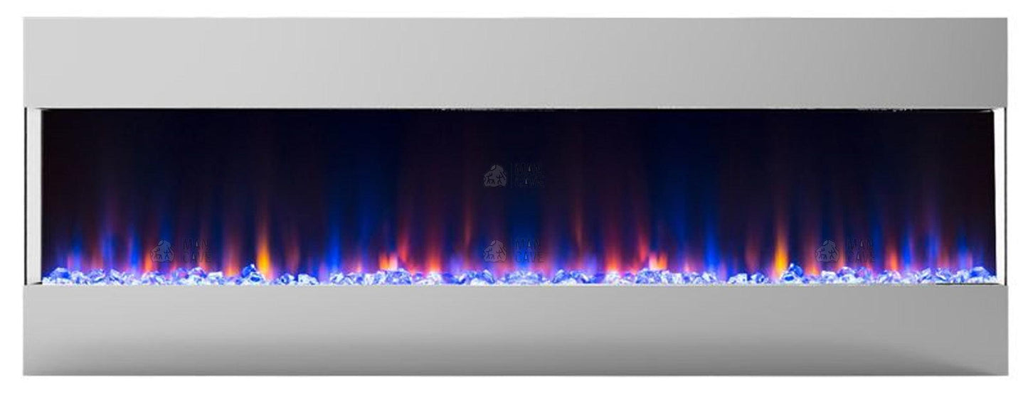 Mirage Mantel Electric Fire - 60 inch - mancavesuperstore