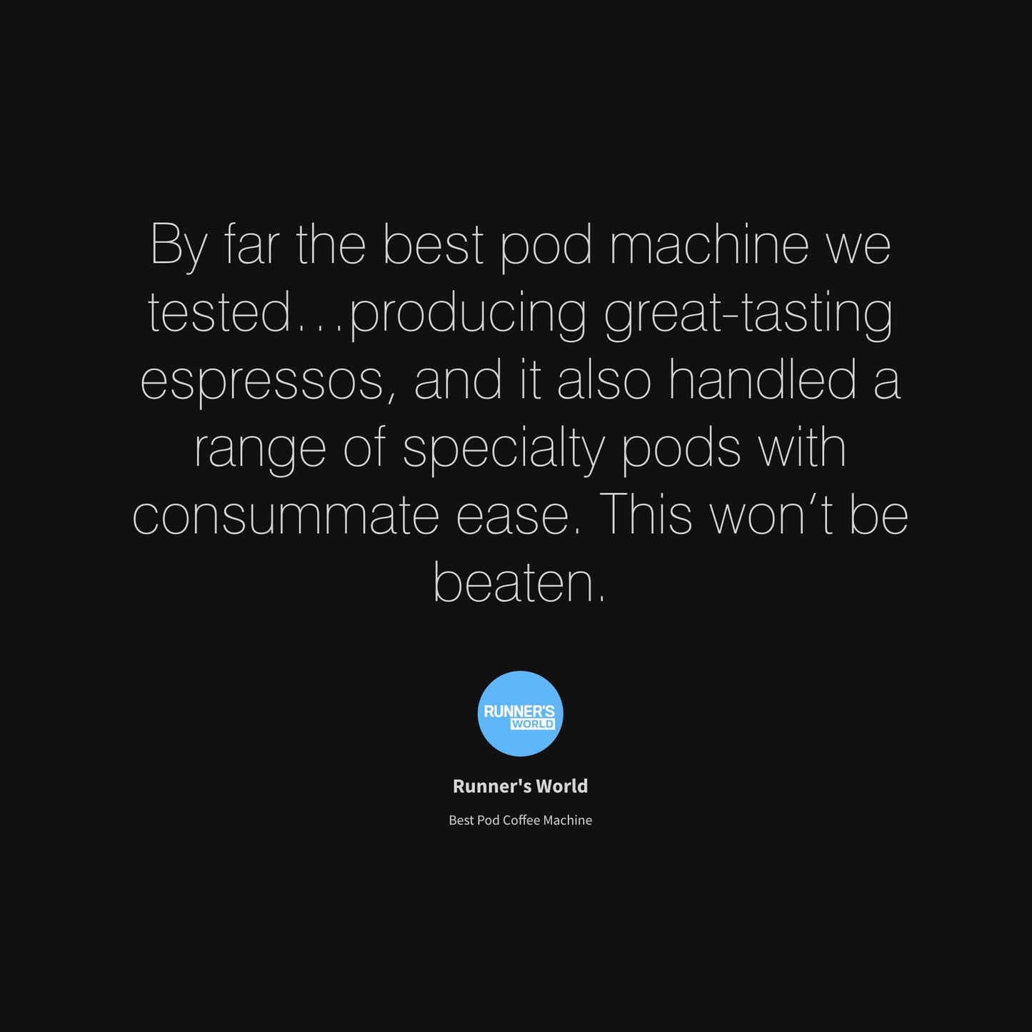 OPAL One Coffee Pod Machine - White