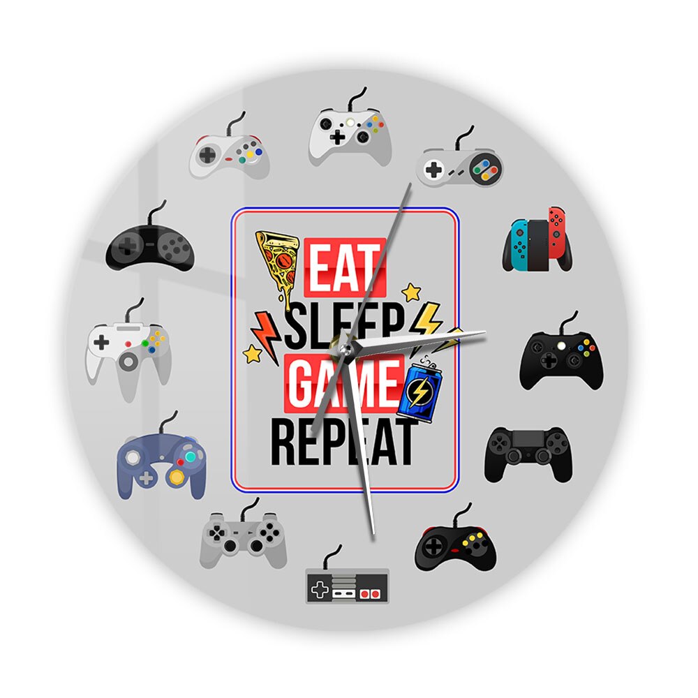 |14:29#Frameless Wall Clock