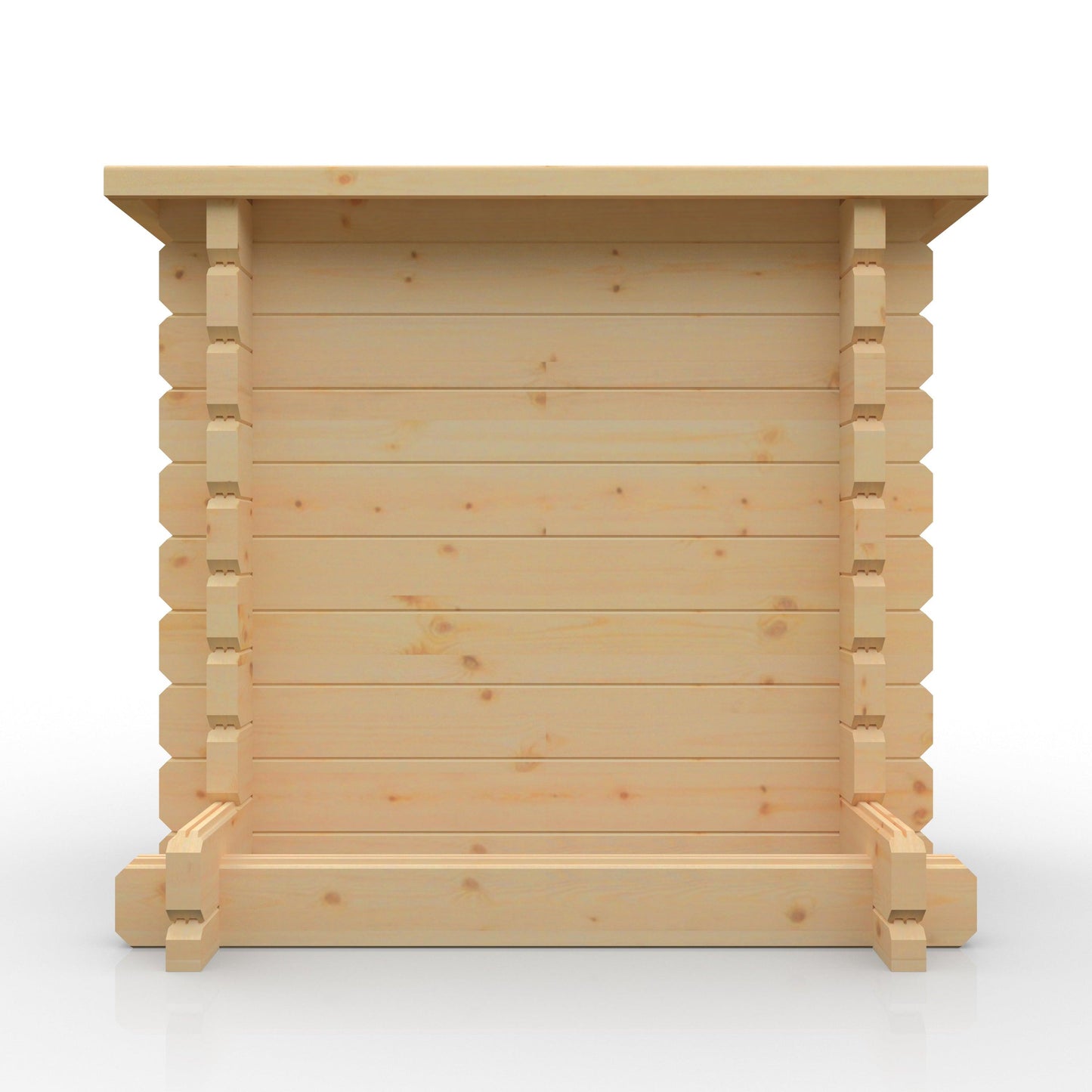 Traditional Man Cave Wooden Bar - 4'x3' - mancavesuperstore