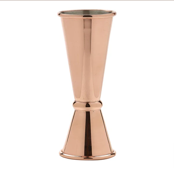 Copper Jigger 25/50ml - Drinks Measurements - mancavesuperstore