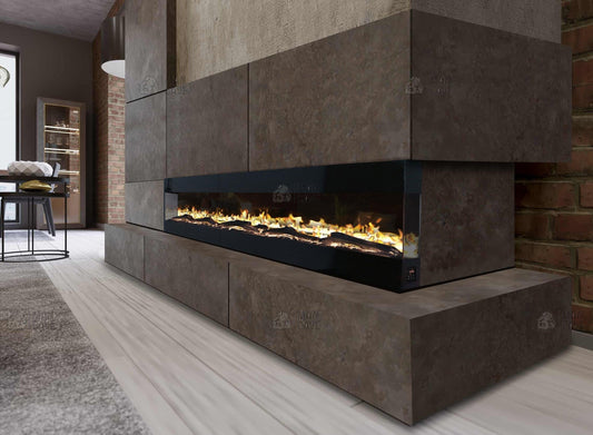Mirage Mantel Electric Fire - 42 inch - mancavesuperstore