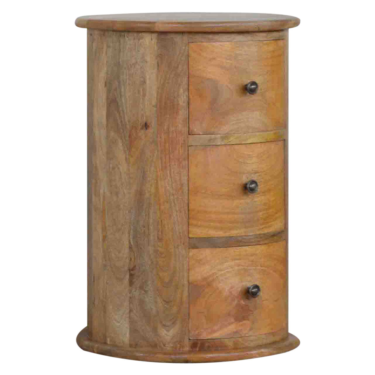 3 Drawer Drum Chest - mancavesuperstore
