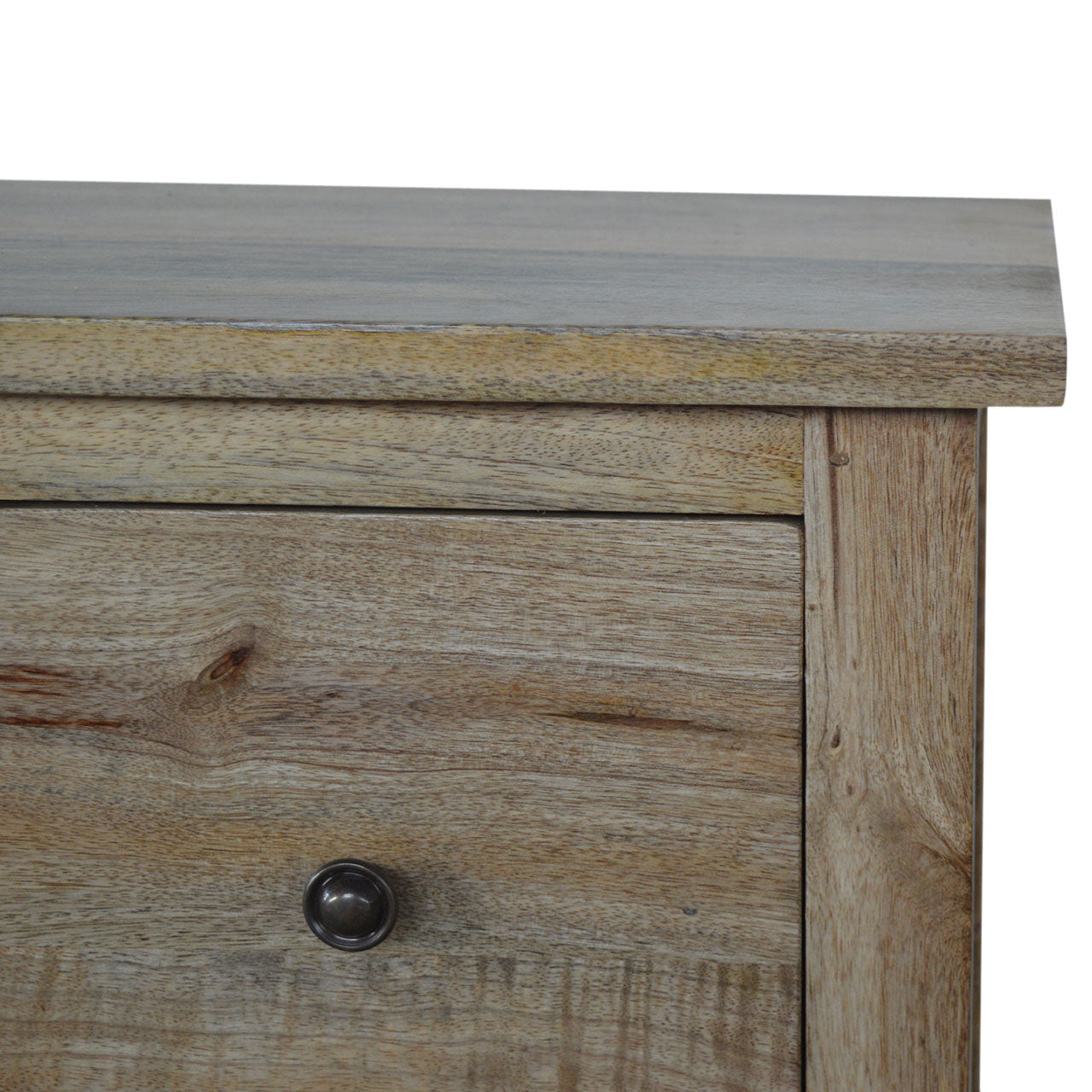 Wood 4 Drawer Mini Cabinet - mancavesuperstore