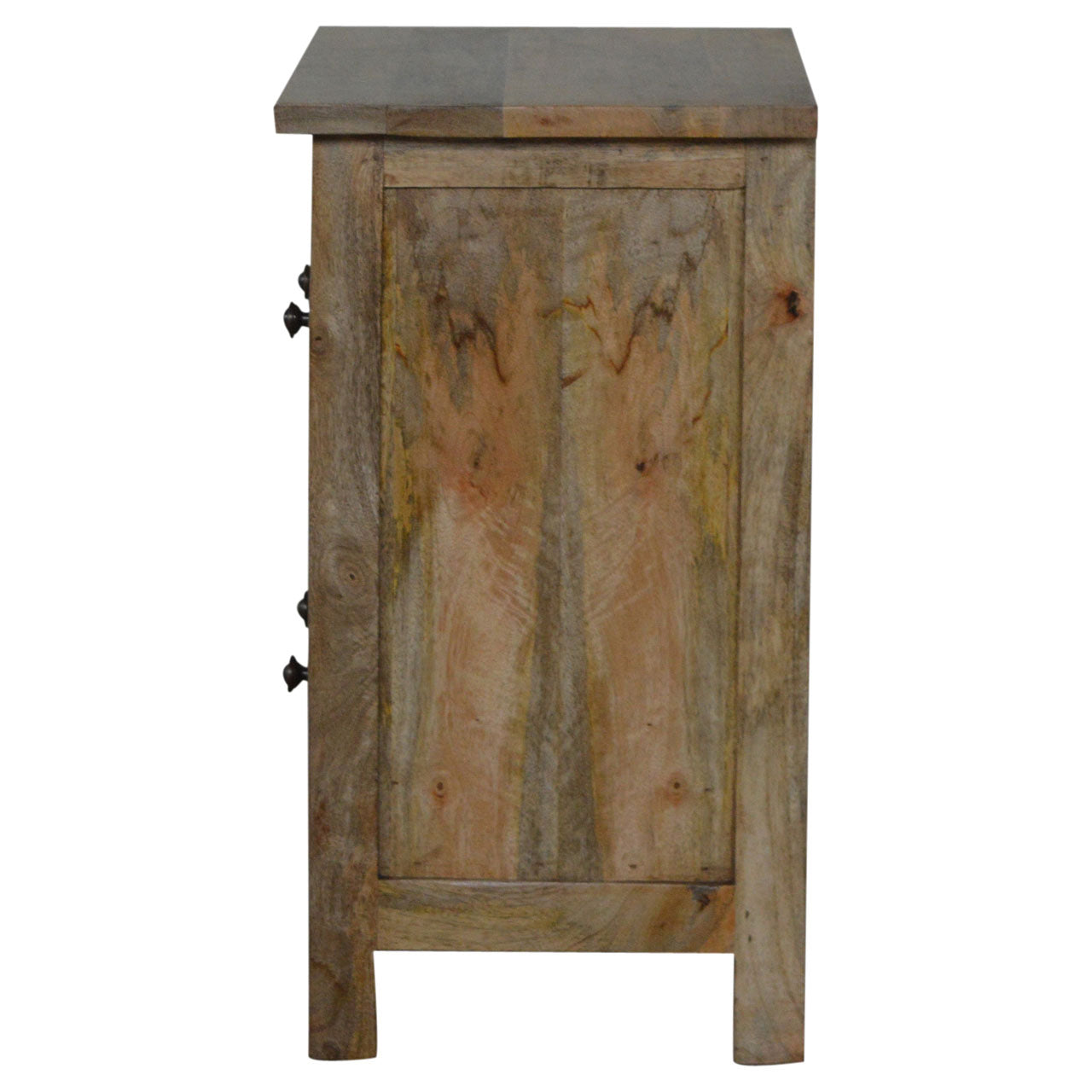 Wood 4 Drawer Mini Cabinet - mancavesuperstore