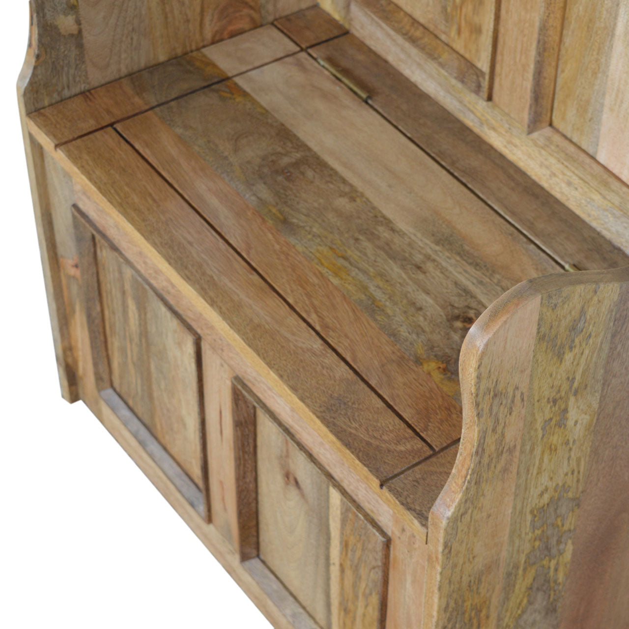 Small Monks Storage Bench - mancavesuperstore