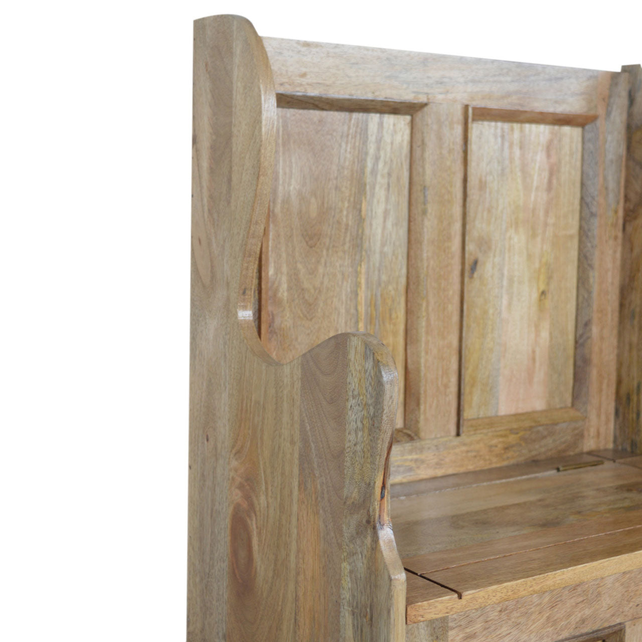 Small Monks Storage Bench - mancavesuperstore