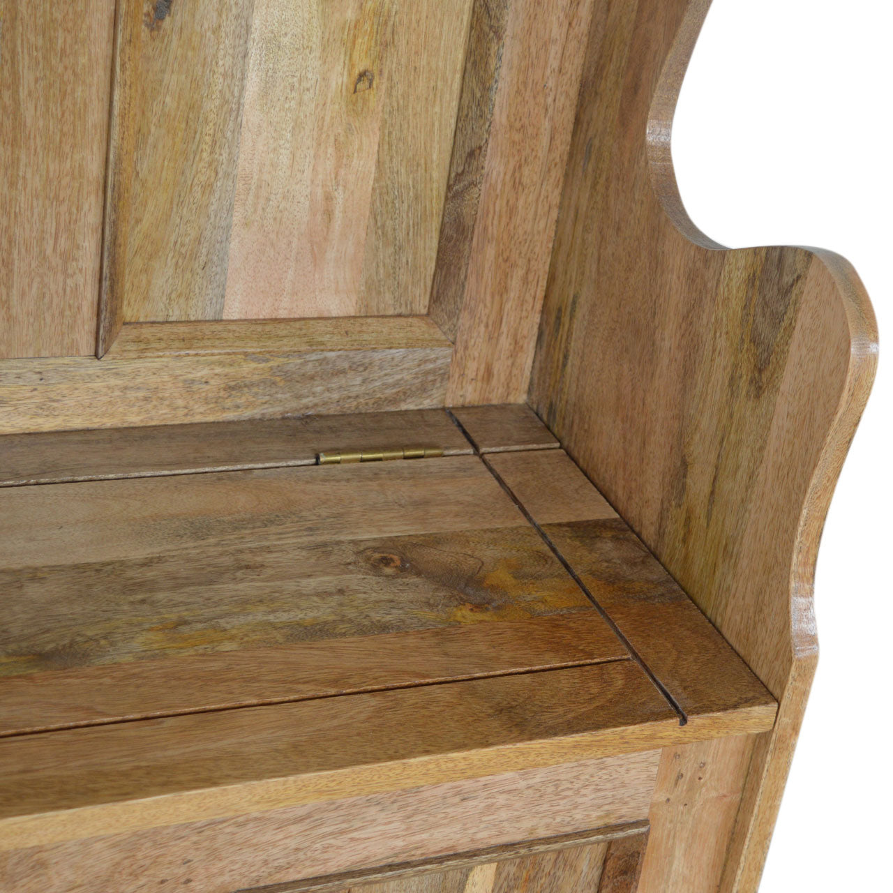Small Monks Storage Bench - mancavesuperstore