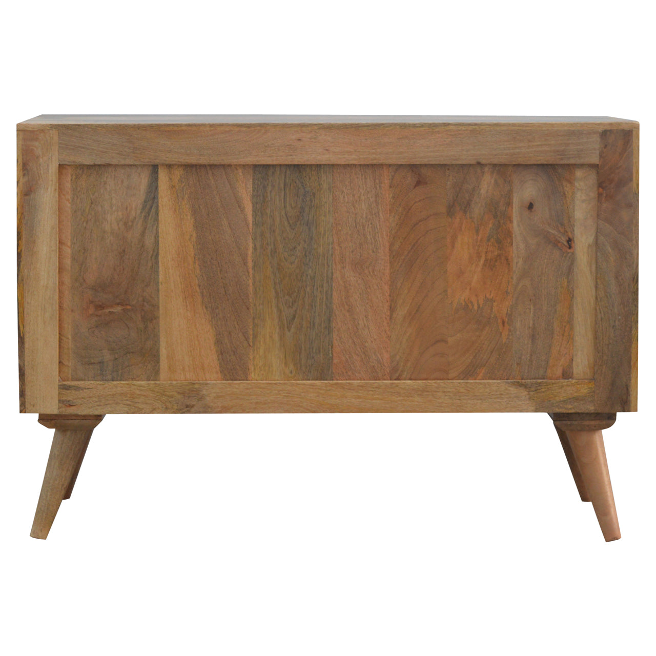 Grey Gradient Sliding Sideboard - mancavesuperstore