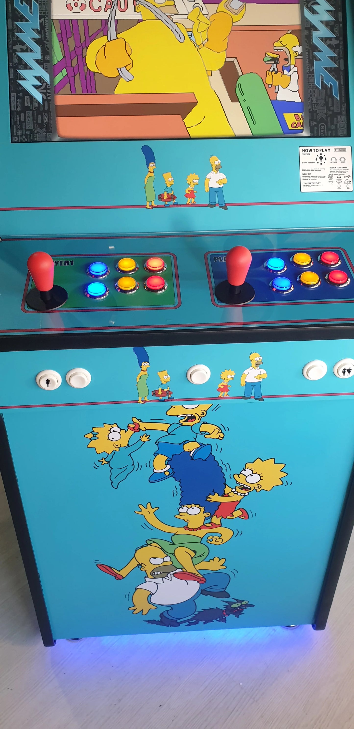 Simpsons Arcade Machine - 15,000 games Simpsons Style Arcade