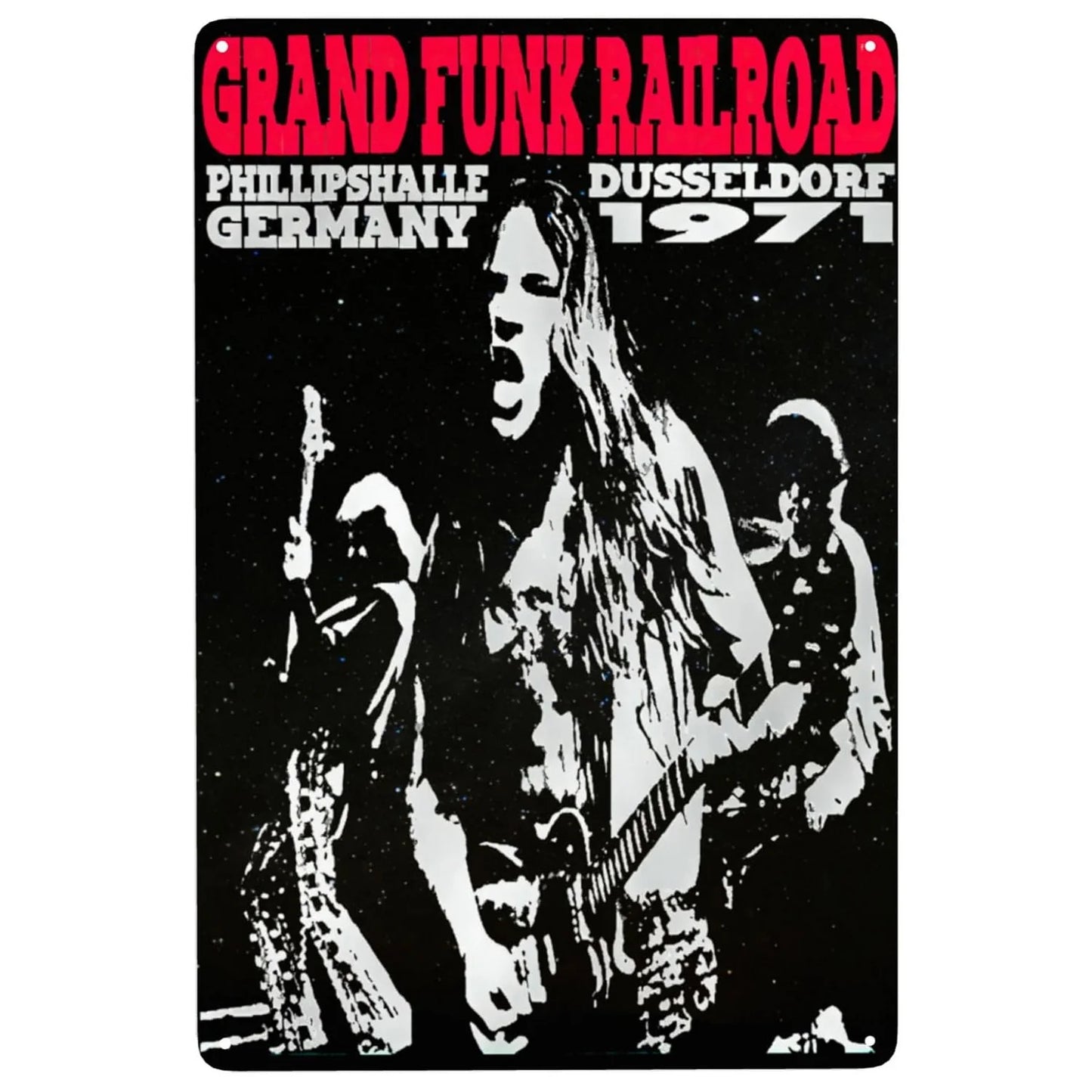 Music Rock Metal Signs