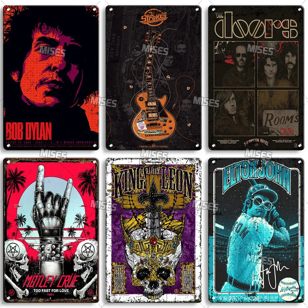 ROCK Music Wall Decor