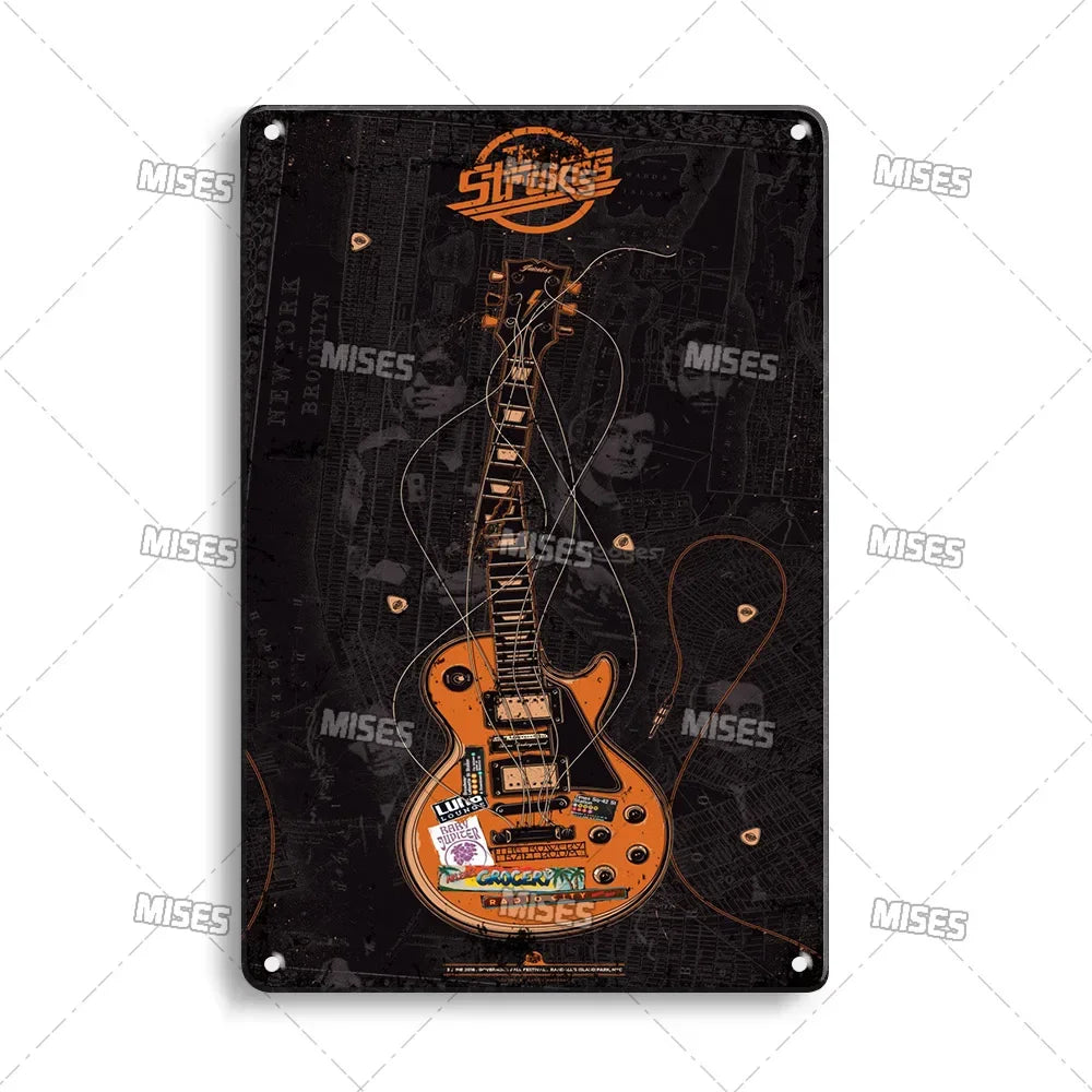 ROCK Music Wall Decor